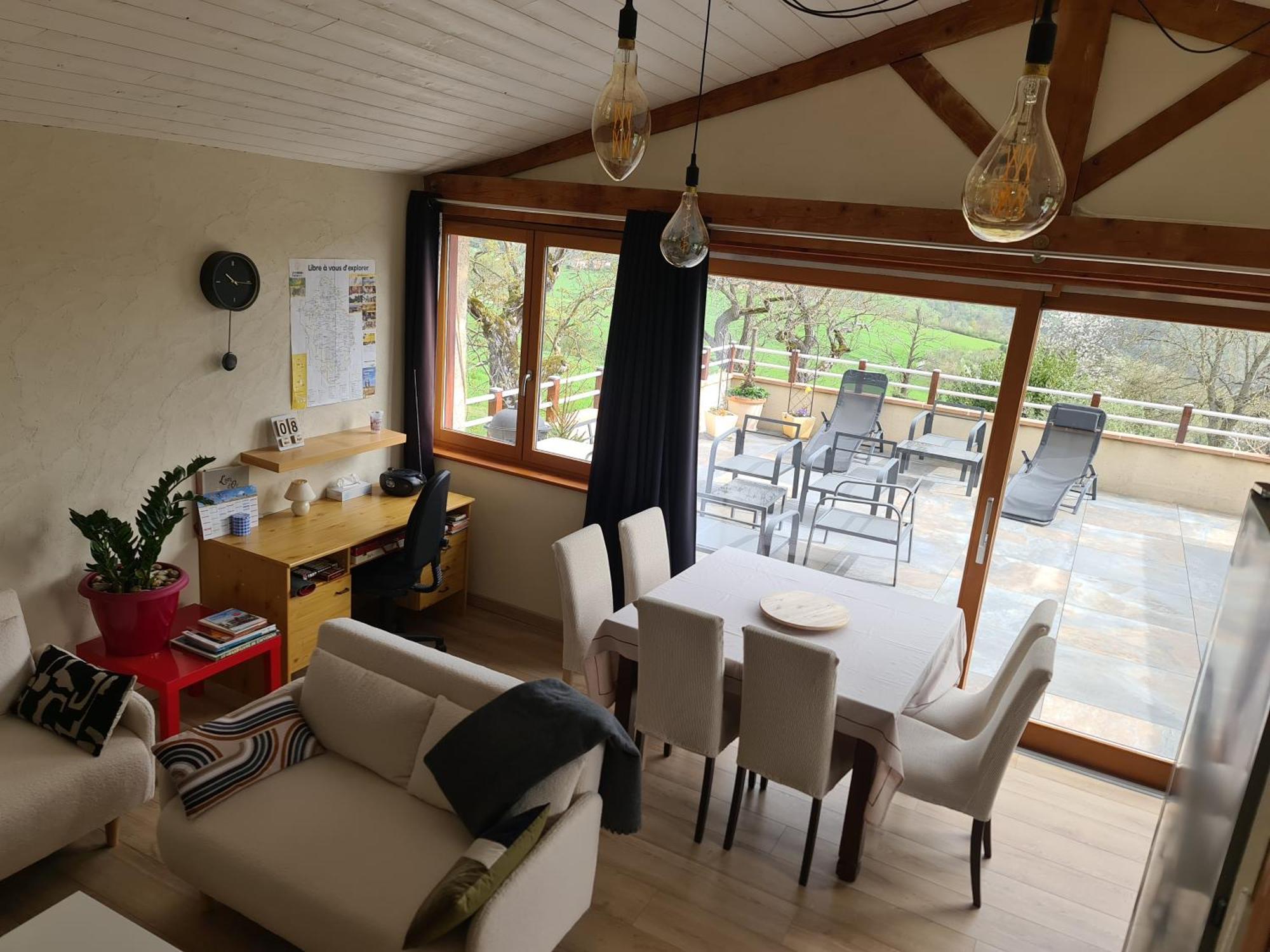 Gite Chez Tiane Saint-Flour-L'Etang 外观 照片